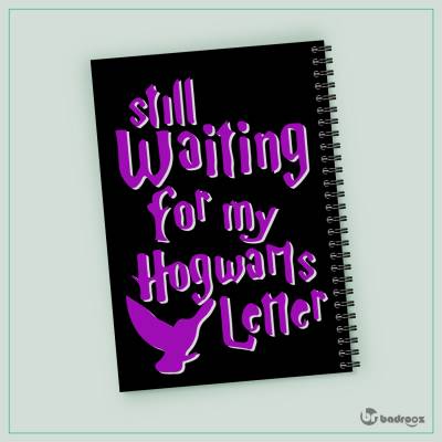 دفتر یادداشت harry potter hogwarts letter
