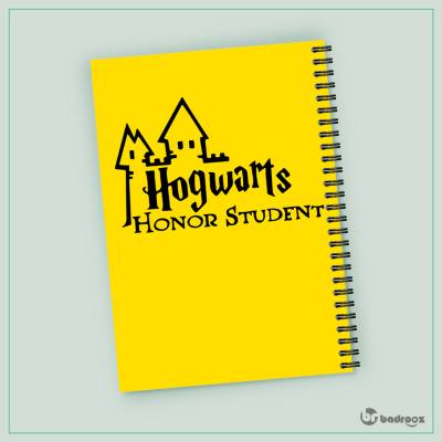 دفتر یادداشت harry potter hogwarts