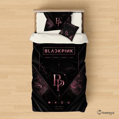 روتختی یک نفره  طرح گروه کره ای بلک پینک ( BLACKPINK ) - کد : 055
