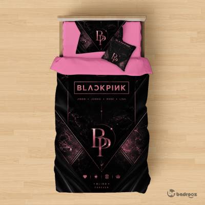 روتختی یک نفره  طرح گروه کره ای بلک پینک ( BLACKPINK ) - کد : 055