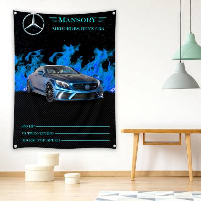 دراپ بنر Mercedes Benz C63 Mansory