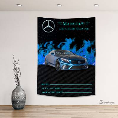 بک دراپ Mercedes Benz C63 Mansory