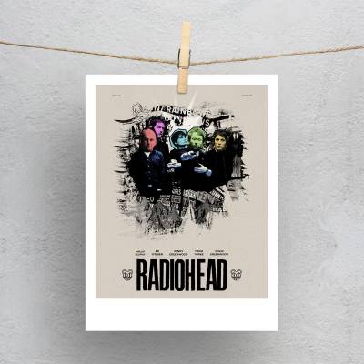 پولاروید(فتوکارت) Radiohead -- ریدیوهد
