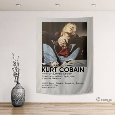 بک دراپ کرت کوبین 3 - Kurt Cobain