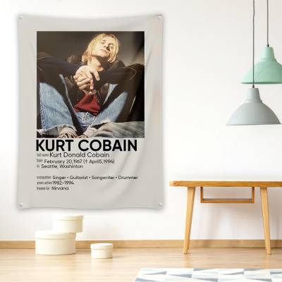 دراپ بنر کرت کوبین 3 - Kurt Cobain