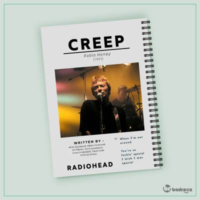 دفتر یادداشت ریدیو هد 2- Radiohead