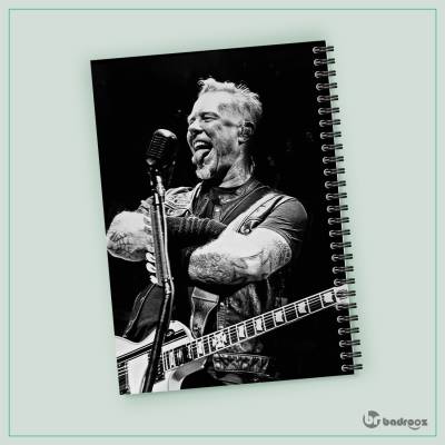 دفتر یادداشت جیمز هتفیلد - James Hetfield 3