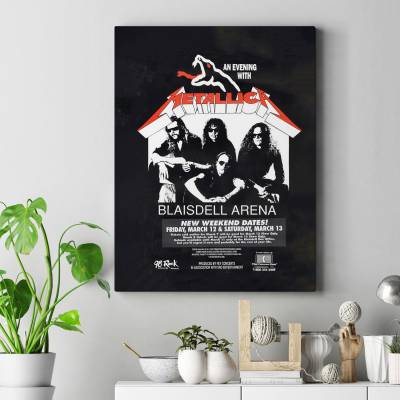 تابلو کنواس (بوم) متالیکا 3 - Metallica