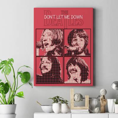قاب کنواس The Beatles 10