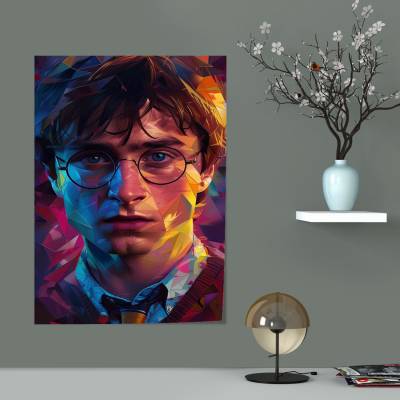 پوستر  طرح هری پاتر (Harry Potter) - کد : 002