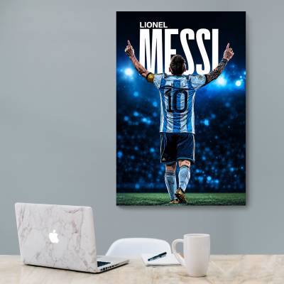 شاسی  طرح لیونل مسی (Lionel Messi) - کد : 002
