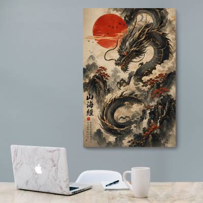 شاسی  طرح اژدهای اونی ژاپنی ( Japanese Oni Dragon) - کد : 001