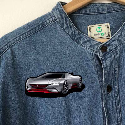 پچ حرارتی (برچسب لباس)    peugeot vision grand torismo .