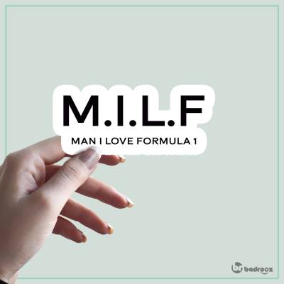 استیکر و برچسب F1 Club | Man I Love Formula 1