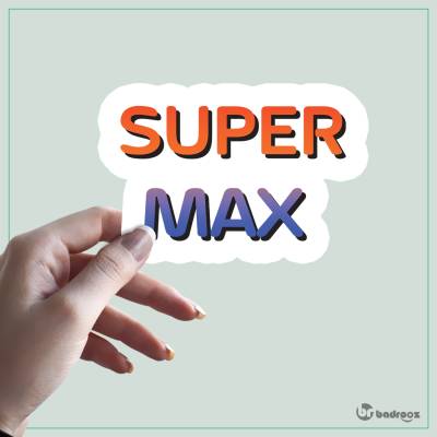 استیکر و برچسب F1 Club | Super Max: Gradient Edition