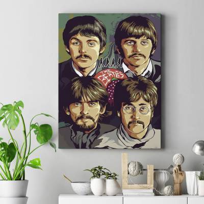 قاب کنواس The Beatles 13