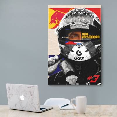 شاسی  F1 Club | Max Verstappen: The Oracle Helmet Edition | number 3