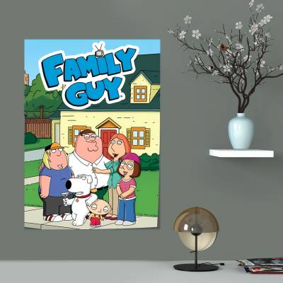 پوستر  طرح فمیلی گای-مرد خانواده ( Family Guy) - کد : 002