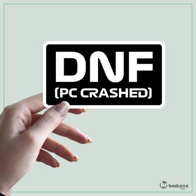 استیکر و برچسب F1 Club | DNF: PC Crashed Edition