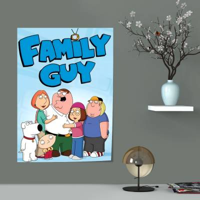 پوستر  طرح فمیلی گای-مرد خانواده ( Family Guy) - کد : 006