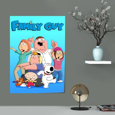 پوستر  طرح فمیلی گای-مرد خانواده ( Family Guy) - کد : 007