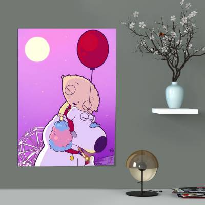 پوستر  طرح فمیلی گای-مرد خانواده ( Family Guy) - کد : 009