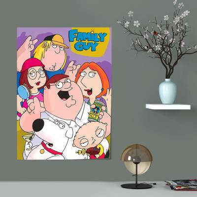 پوستر  طرح فمیلی گای-مرد خانواده ( Family Guy) - کد : 011