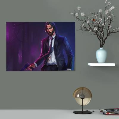 پوستر  طرح جان ویک ( John Wick ) - کد : 003