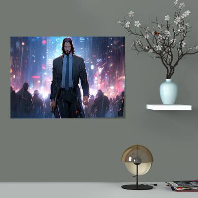 پوستر  طرح جان ویک ( John Wick ) - کد : 008