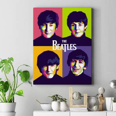 قاب کنواس The Beatles 14