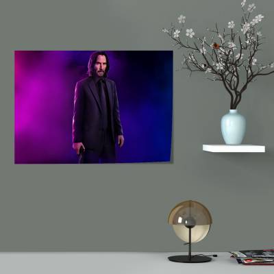 پوستر  طرح جان ویک ( John Wick ) - کد : 017