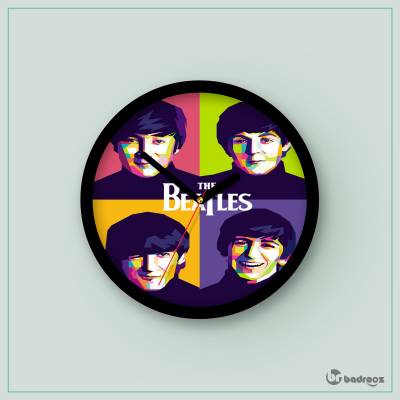 ساعت دیواری  The Beatles 14
