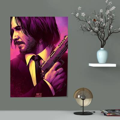 پوستر  طرح جان ویک ( John Wick ) - کد : 028