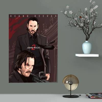 پوستر  طرح جان ویک ( John Wick ) - کد : 032