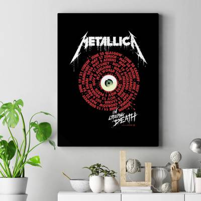 تابلو کنواس (بوم) متالیکا 4 - Metallica
