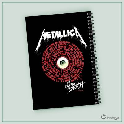 دفتر یادداشت متالیکا 4 - Metallica