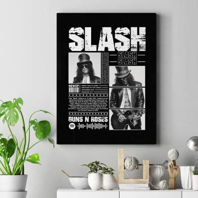 تابلو کنواس (بوم) گانز اَن رُزز 1-Guns N Roses