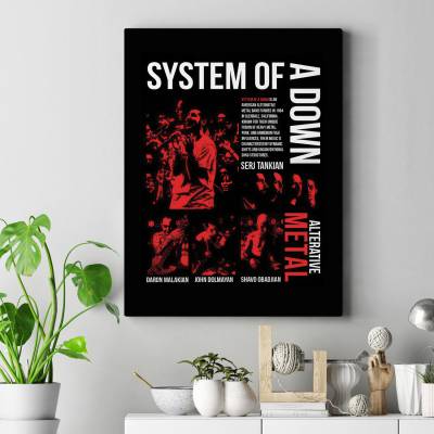 تابلو کنواس (بوم) سیستم آو اِ داون -System of a Down