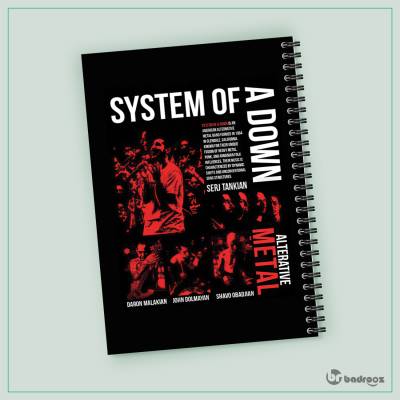 دفتر یادداشت سیستم آو اِ داون -System of a Down