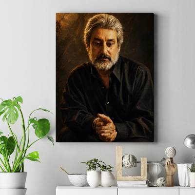 تابلو کنواس (بوم) طرح ابی ( Ebi ) - کد : 004