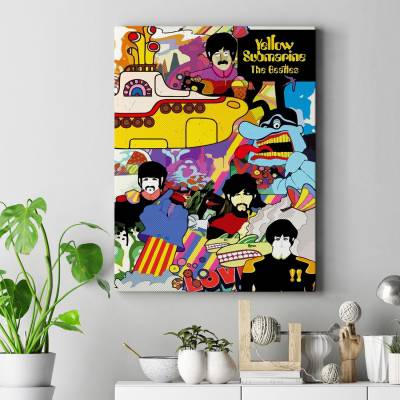 قاب کنواس The Beatles 16