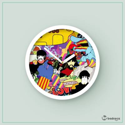 ساعت دیواری  The Beatles 16