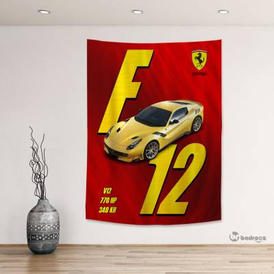 بک دراپ Ferrari F12 TDF