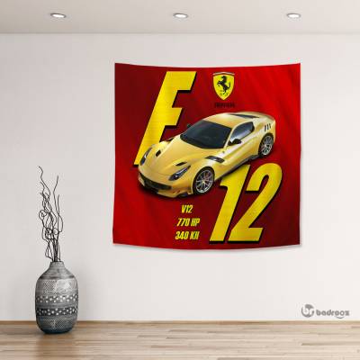 بک دراپ مربع Ferrari F12 TDF