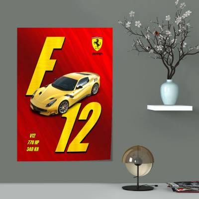پوستر  Ferrari F12 TDF
