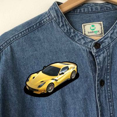 پچ حرارتی (برچسب لباس) Ferrari F12 TDF