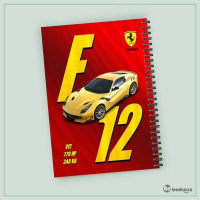 دفتر یادداشت Ferrari F12 TDF