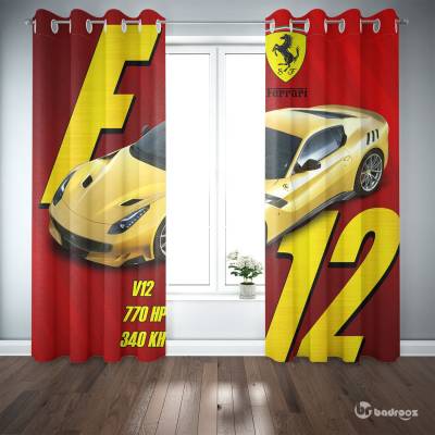 پرده پانچ Ferrari F12 TDF