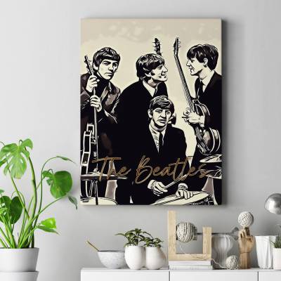 قاب کنواس The Beatles 17