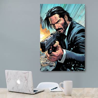 شاسی  طرح جان ویک ( John Wick ) - کد : 036